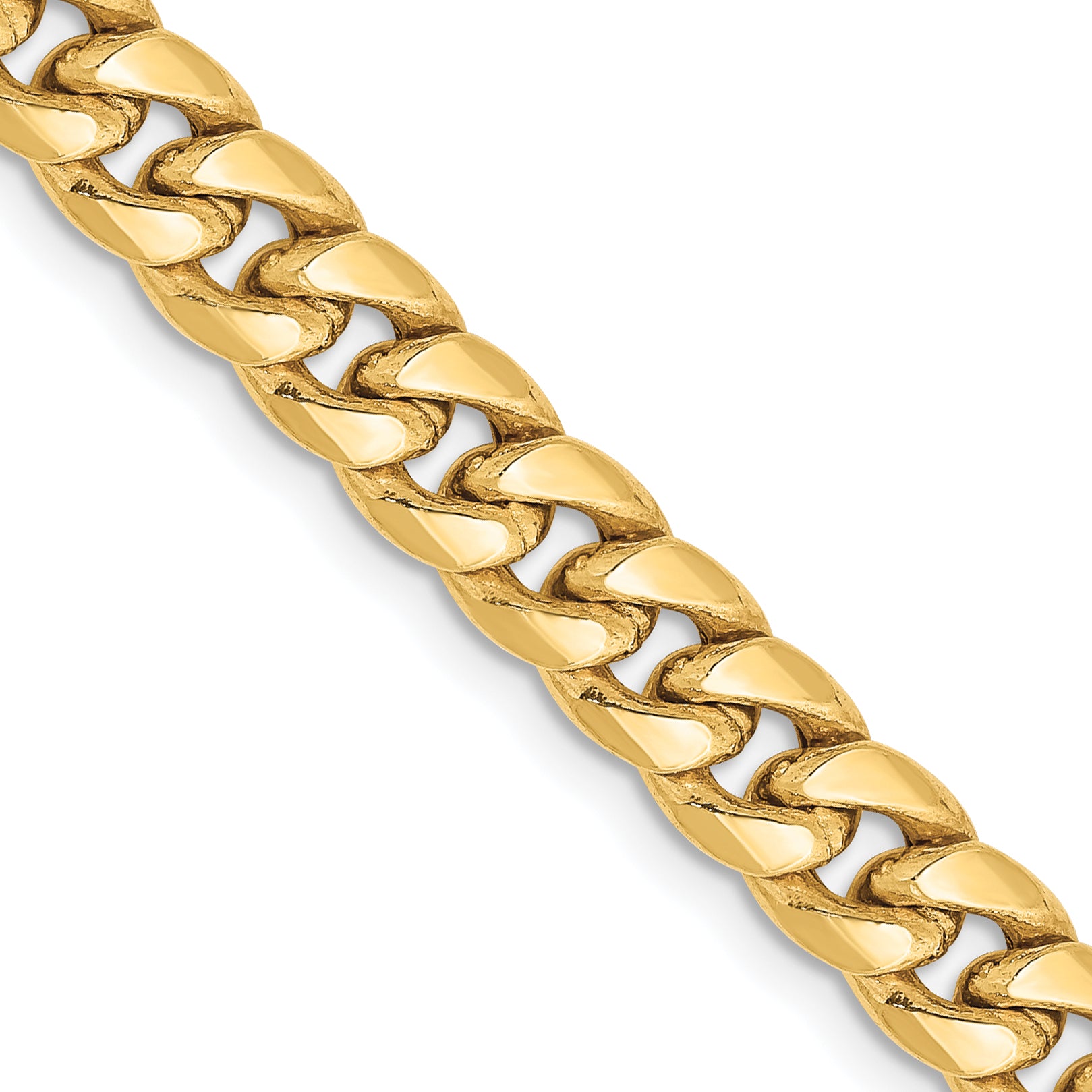 6.0mm 10K Yellow Gold Miami Cuban Link Chain - Sophia Jewelers