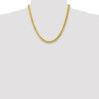 10k 6.75mm Semi-Solid Miami Cuban Chain