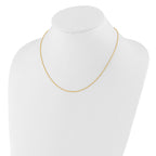 1.25mm 10K Yellow Gold Singapore Chain - Sophia Jewelers