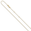 0.7mm 10K Yellow Gold Box Chain - Sophia Jewelers