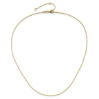 0.7mm 10K Yellow Gold Box Chain - Sophia Jewelers