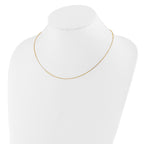 0.85mm 10K Yellow Gold Box Chain - Sophia Jewelers