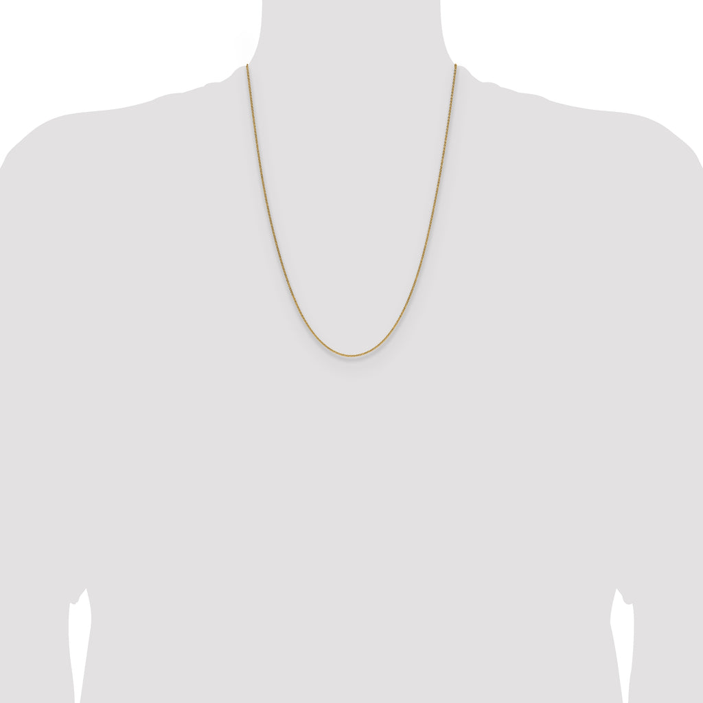 10K 1.4mm Flat Cable Chain