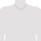 1.1mm 10K Yellow Gold Box Chain - Sophia Jewelers