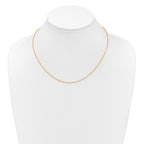 1.25mm 10K Yellow Gold Singapore Chain - Sophia Jewelers