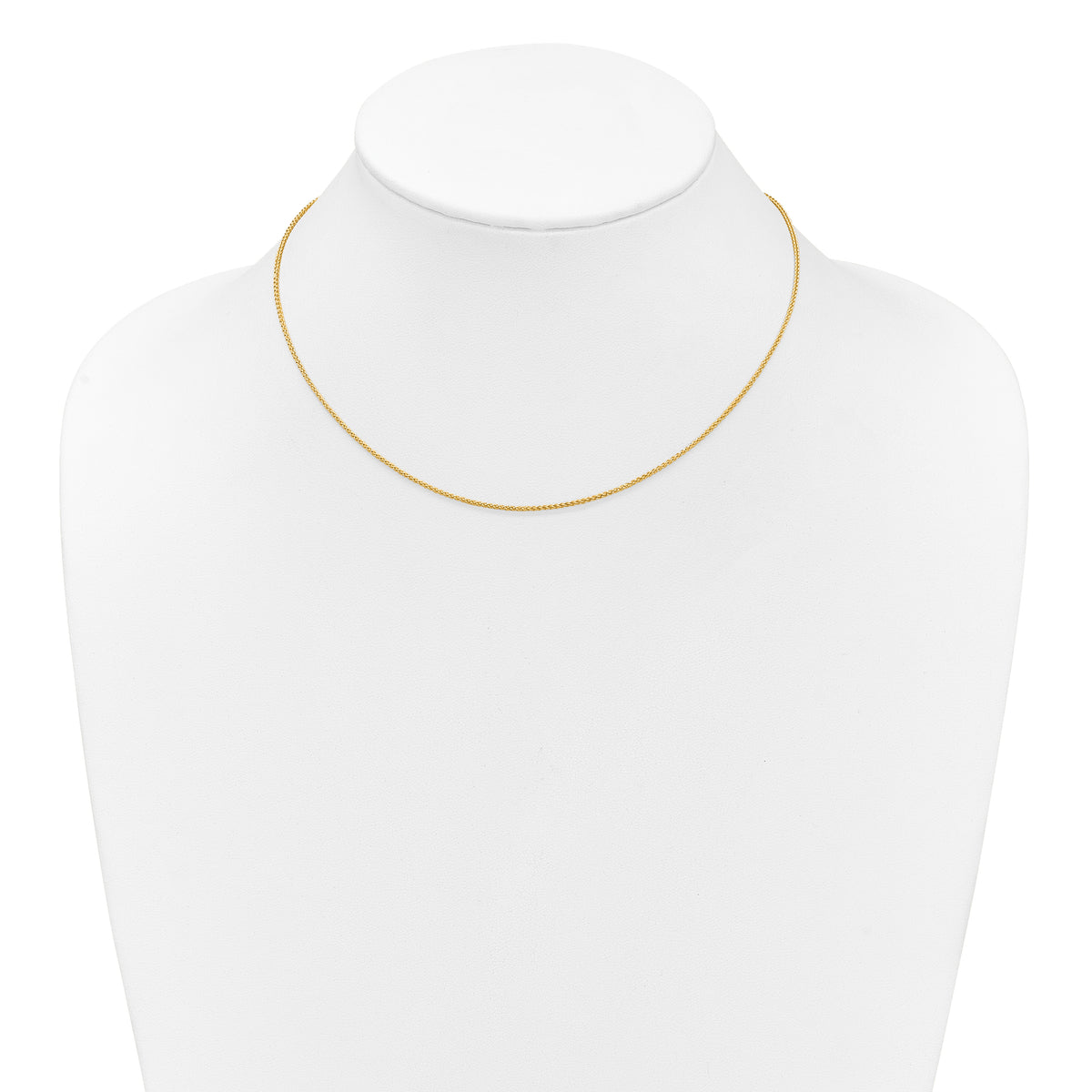 10k 1.2mm Spiga 1in+1in Adjustable Chain
