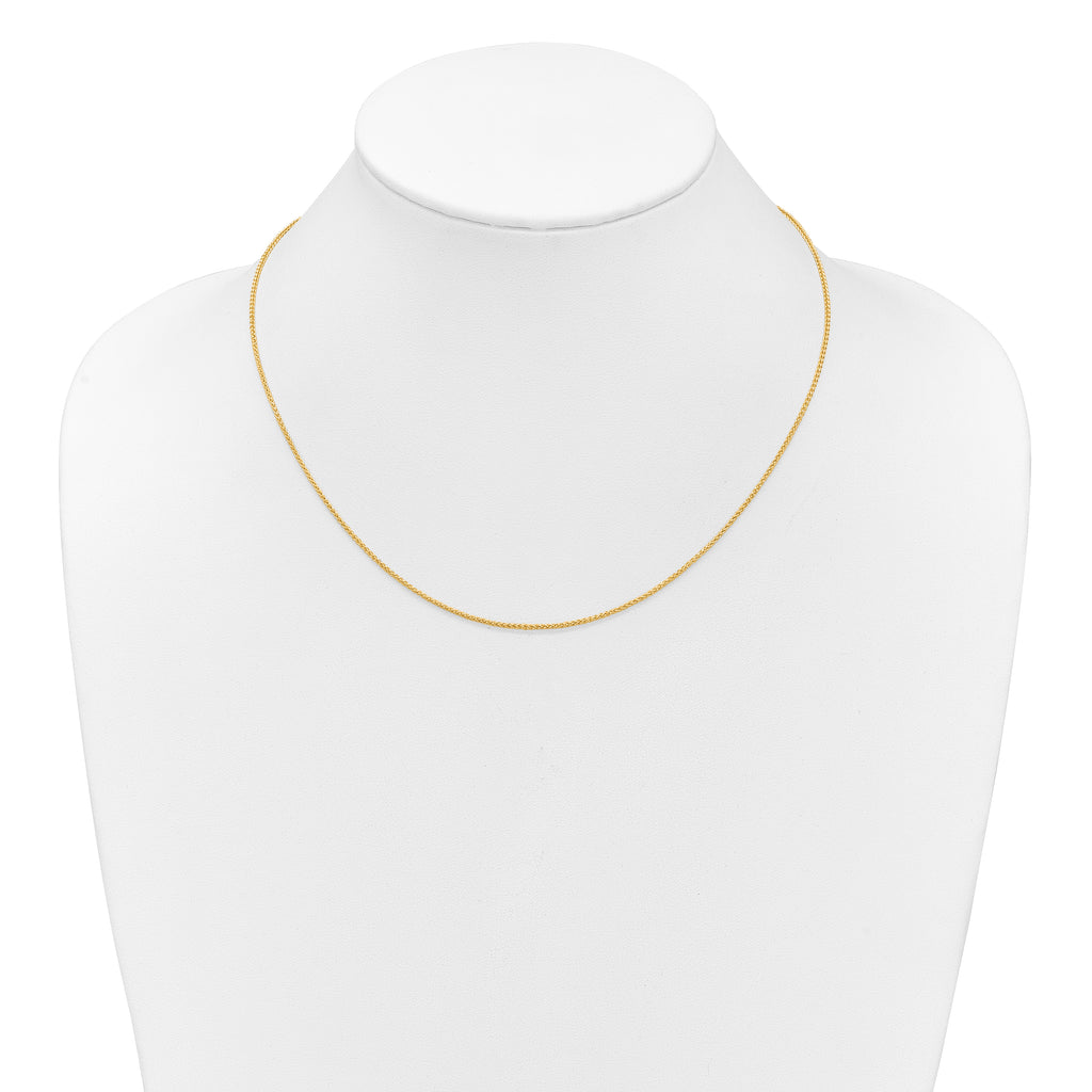10k 1.2mm Spiga 1in+1in Adjustable Chain