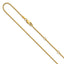 1.2mm 10K Yellow Gold Spiga Wheat Chain - Sophia Jewelers