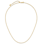 1.1mm 10K Yellow Gold Singapore Chain - Sophia Jewelers