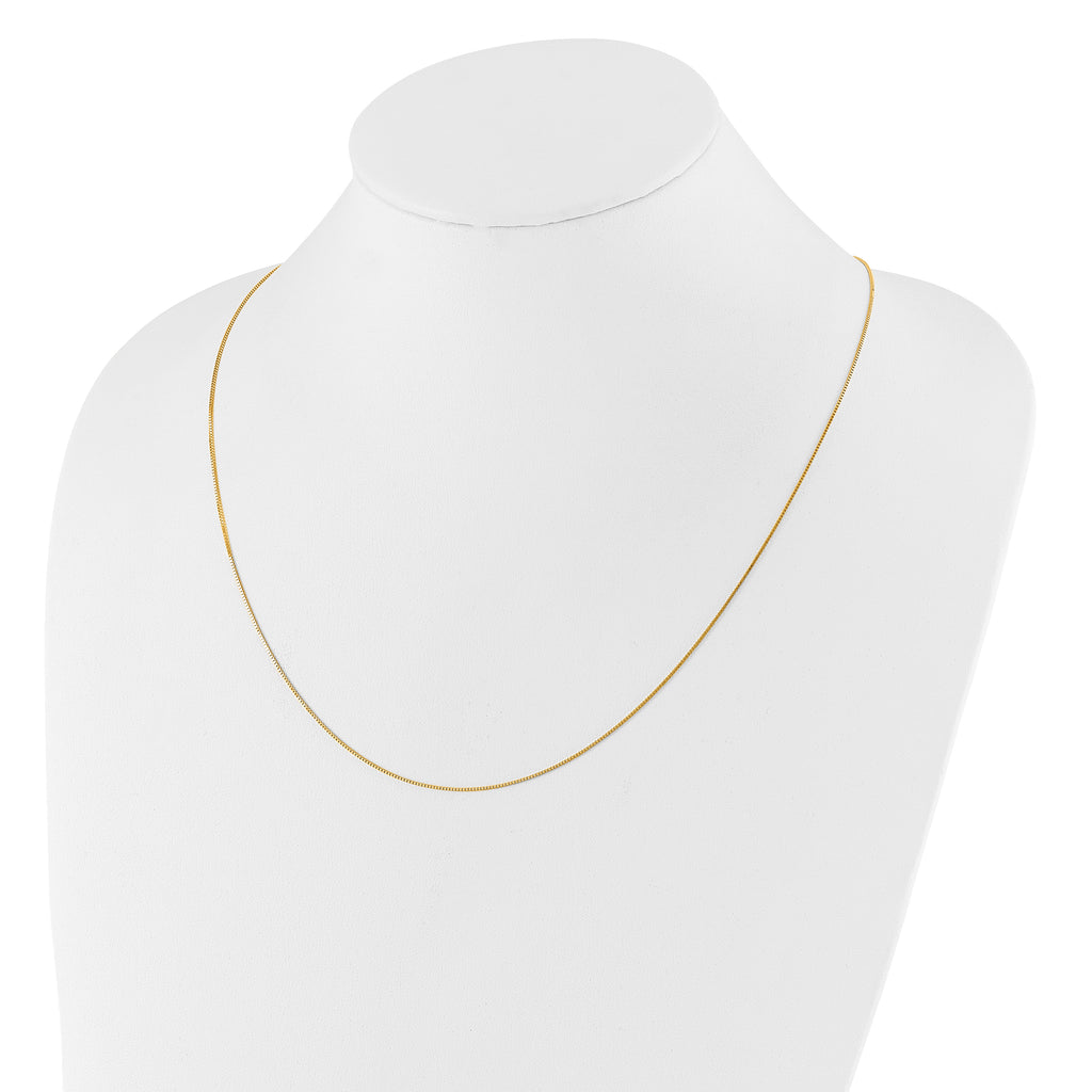 10K Adjustable .7mm Box Chain