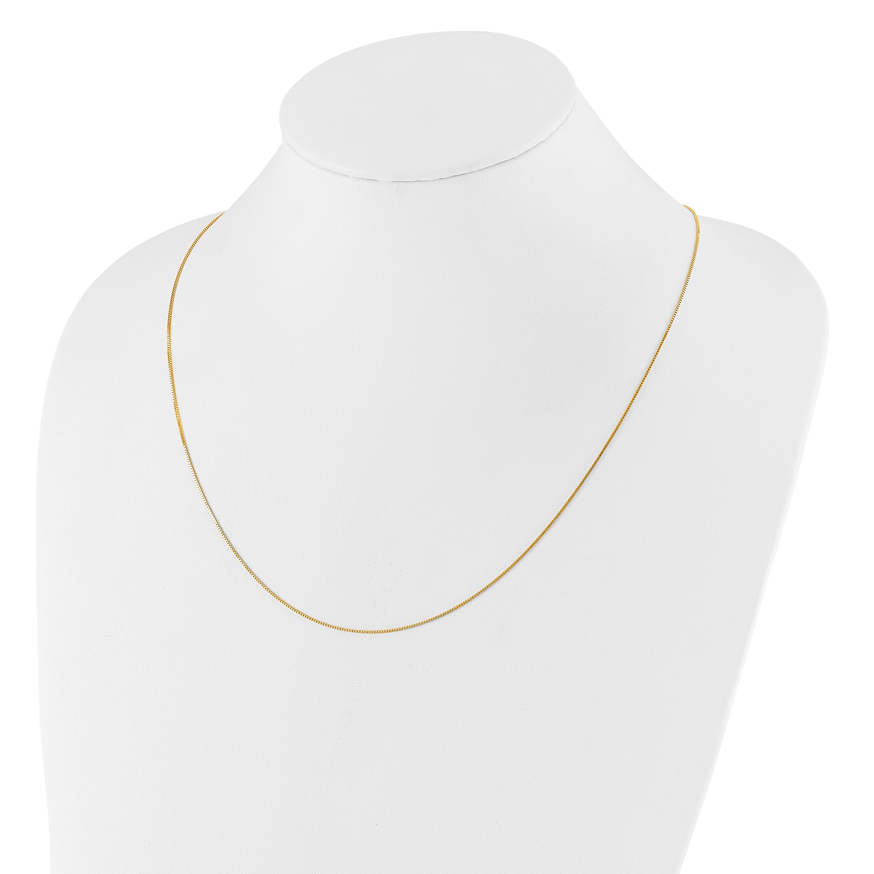 10K Adjustable .7mm Box Chain