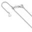 1.0mm 10K White Gold Box Chain - Sophia Jewelers