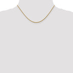 1.5mm 14K Yellow Gold Spiga Wheat Chain - Sophia Jewelers
