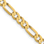 4.0mm 14K Yellow Gold Figaro Chain - Sophia Jewelers