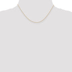 0.6mm 14K Yellow Gold Cable Rope Chain - Sophia Jewelers