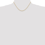 1.5mm 14K Yellow Gold Diamond-Cut Rope Chain - Sophia Jewelers