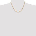 3.0mm 14K Yellow Gold Diamond-Cut Rope Chain - Sophia Jewelers