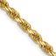 3.0mm 14K Yellow Gold Diamond-Cut Rope Chain - Sophia Jewelers