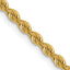 2.5mm 14K Yellow Gold Diamond-Cut Lightweight Rope Chain - Sophia Jewelers