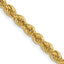 3.0mm 14K Yellow Gold Solid Rope Chain - Sophia Jewelers