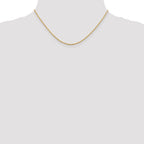 1.3mm 14K Yellow Gold Diamond-Cut Rope Chain - Sophia Jewelers