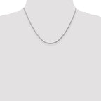 1.75mm 14K White Gold Diamond-Cut Rope Chain - Sophia Jewelers
