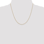 14K .8mm Loose Rope Chain