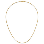 1.2mm 14K Yellow Gold Box Chain - Sophia Jewelers