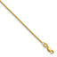 1.2mm 14K Yellow Gold Box Chain - Sophia Jewelers