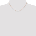 0.5mm 14K Rose Gold Baby Box Chain - Sophia Jewelers