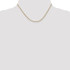 1.1mm 14K Yellow Gold Franco Chain - Sophia Jewelers
