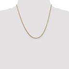 14K 1.25mm Franco Chain