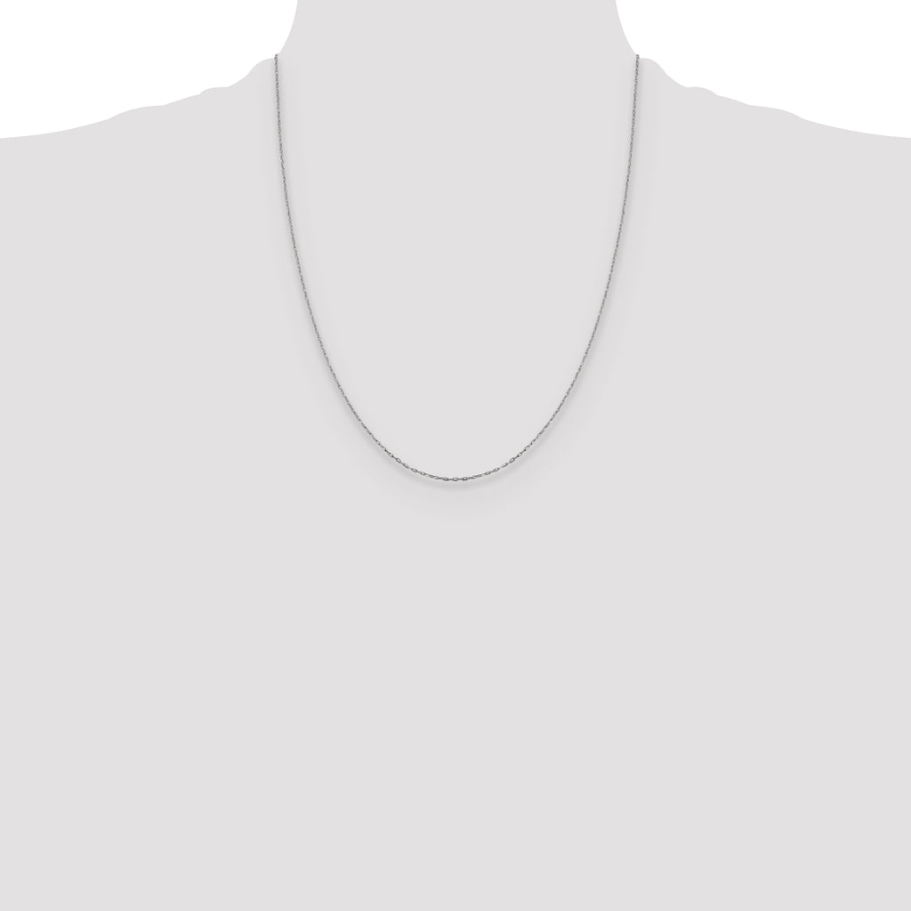 Diamond-Cut Cable Chain in 14K Gold, 1mm, 16–24 Inch - Sophia Jewelers