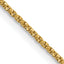 0.9mm 14K Yellow Gold Box Chain - Sophia Jewelers