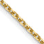 1.5mm 14K Yellow Gold Diamond-Cut Cable Chain - Sophia Jewelers