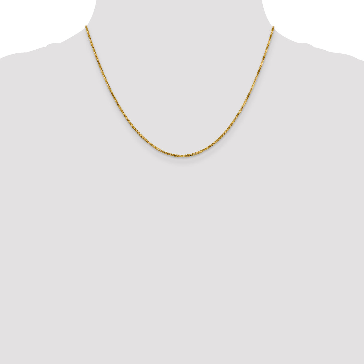 14K 1.4mm D/C Open Franco Chain