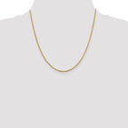 14K 1.4mm D/C Open Franco Chain
