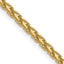 2.1mm 14K Yellow Gold D/C Open Franco Chain - Sophia Jewelers