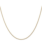 1.0mm 14K Yellow Gold Spiga Wheat Chain - Sophia Jewelers