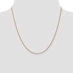 14K 1mm D/C Spiga Chain