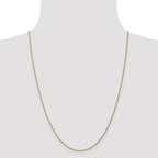 14K 1mm D/C Spiga Chain
