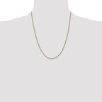 14K 1.2mm D/C Spiga Chain