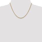 1.85mm 14K Yellow Gold Box Chain - Sophia Jewelers