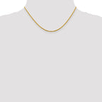 1.95mm 14K Yellow Gold Flat Cable Chain - Sophia Jewelers