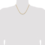 3.25mm 14K Yellow Gold Diamond-Cut Rope Chain - Sophia Jewelers