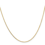 1.05mm 14K Yellow Gold Diamond-Cut Cable Chain - Sophia Jewelers