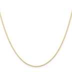 0.8mm 14K Yellow Gold Serpentine Chain - Sophia Jewelers