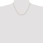 14K 0.8mm Serpentine Chain