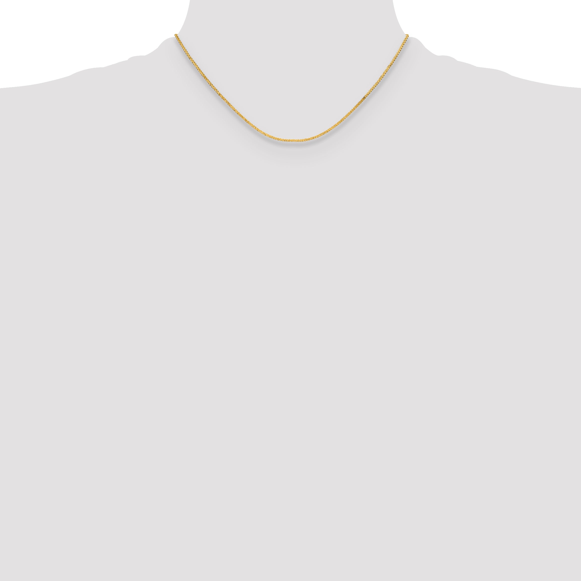 1.55mm 14K Yellow Gold Serpentine Chain - Sophia Jewelers