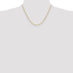 14K 1.55mm Serpentine Chain
